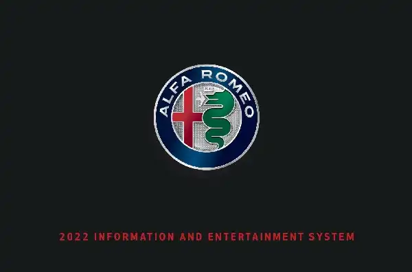 Alfa Romeo Stelvio 2022 MY. Information and Entertainment System