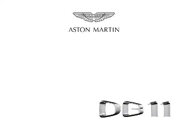 Aston Martin DB11 2021 MY. Owner Guide