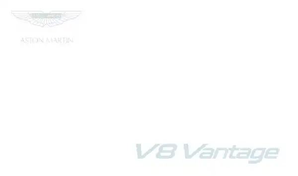 Aston Martin V8 Vantage 2011 MY. Owner Guide