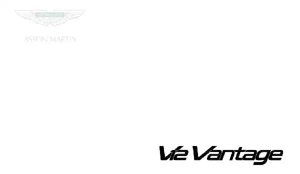 Aston Martin V12 Vantage 2013 MY. Owner Guide