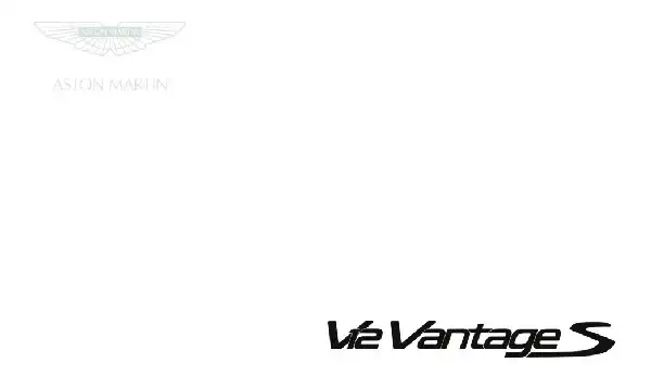 Aston Martin V12 Vantage S 2014 MY. Owner Guide