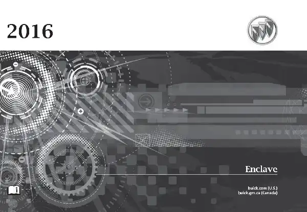 Buick Enclave 2016 MY. Owner Manual