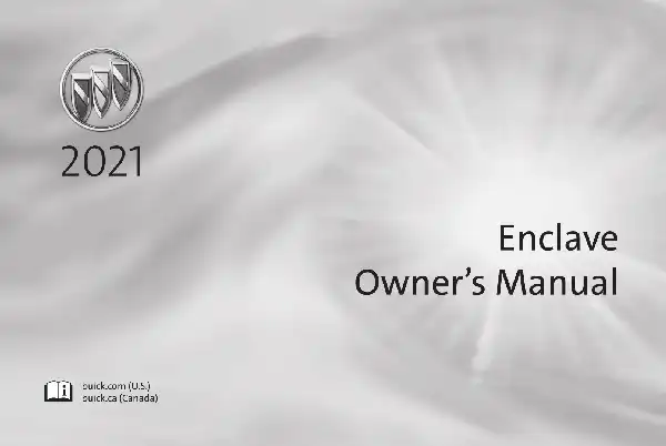 Buick Enclave 2021 MY. Owner Manual