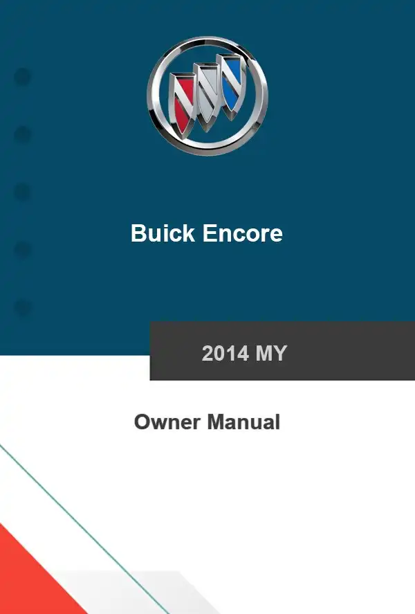 Buick Encore 2014 MY. Owner Manual