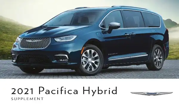 Chrysler Pacifica Hybrid 2021 MY. Owner&#39;s Manual