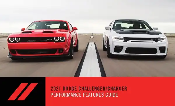 Dodge Challenger 2021 MY. Owner&#39;s Manual