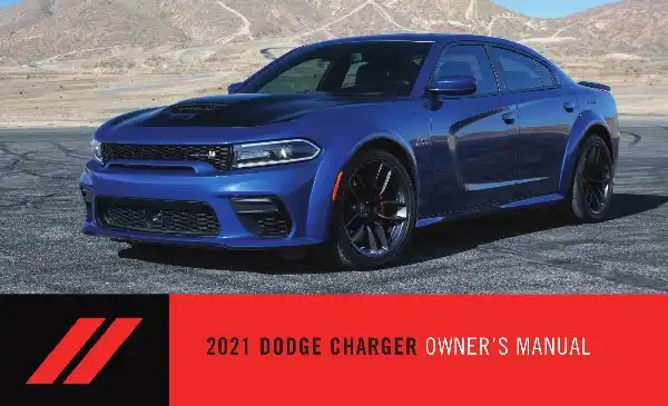 Dodge Charger 2021 MY. Owner&#39;s Manual
