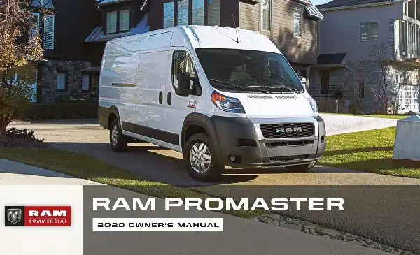 Dodge Pro Master 2020 MY. Owner&#39;s Manual