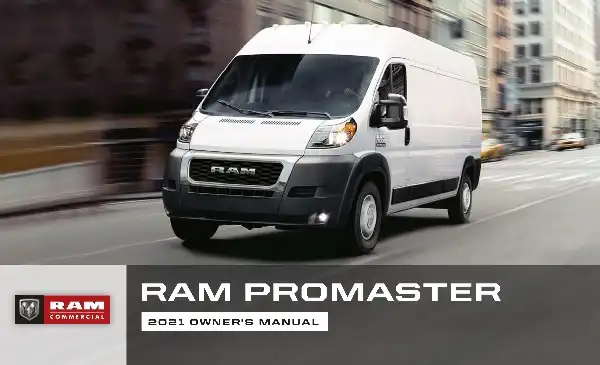 Dodge Pro Master 2021 MY. Owner&#39;s Manual