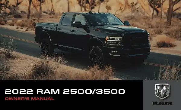 Dodge Ram 2500 2022 MY. Owner&#39;s Manual