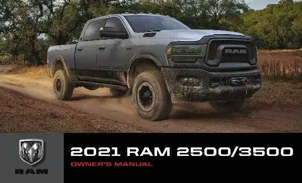 Dodge Ram 3500 2021 MY. Owner&#39;s Manual
