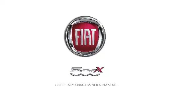 Fiat 500 2020 MY. Owner&#39;s Manual