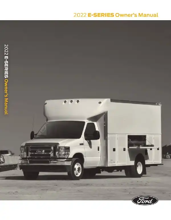Ford E-350 2022 MY. Owner&#39;s Manual