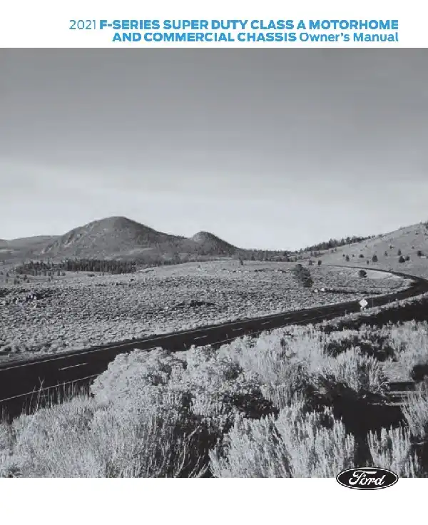 Ford F-59 Commercial Stripped Chassis 2021 MY. Owner&#39;s Manual