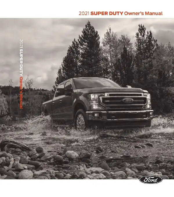 Ford F-350 2021 MY. Owner&#39;s Manual