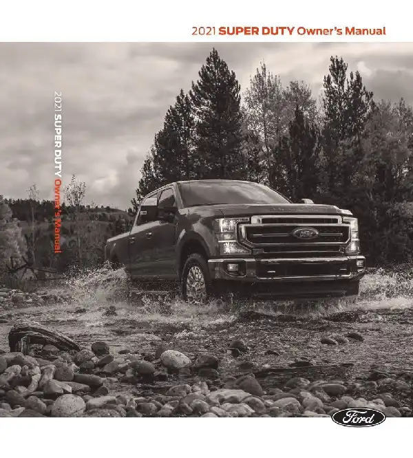 Ford F-450 2021 MY. Owner&#39;s Manual
