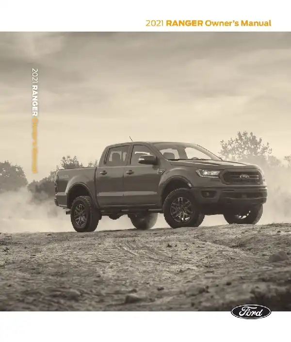 Ford Ranger 2021 MY. Owner&#39;s Manual