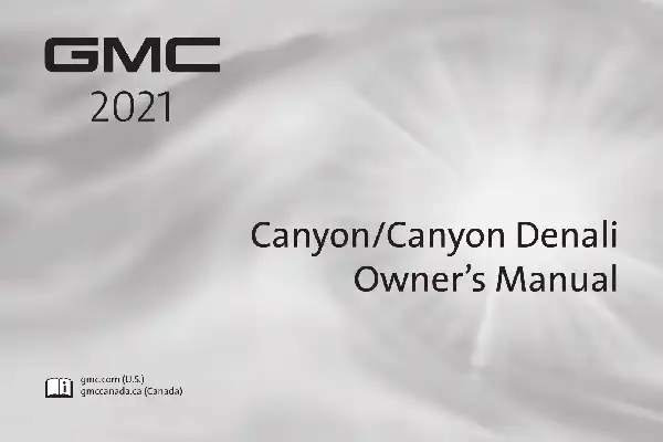 GMC Canyon 2021 MY. Owner Manual