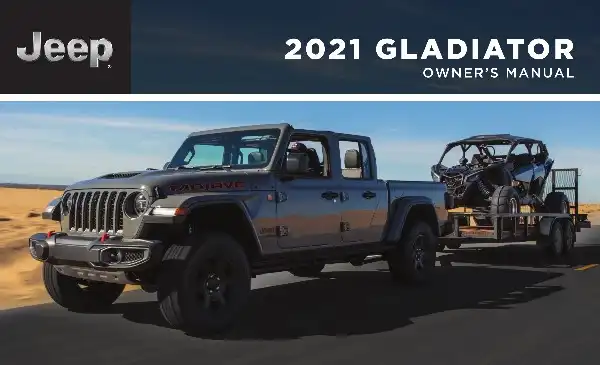 Jeep Gladiator 2021 MY. Owner&#39;s Manual