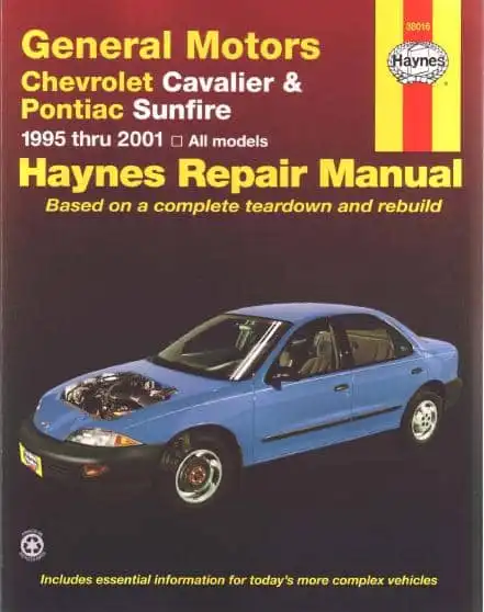 Chevrolet Cavalier 1995 - 2001. Керівництво з обслуговування та ремонту