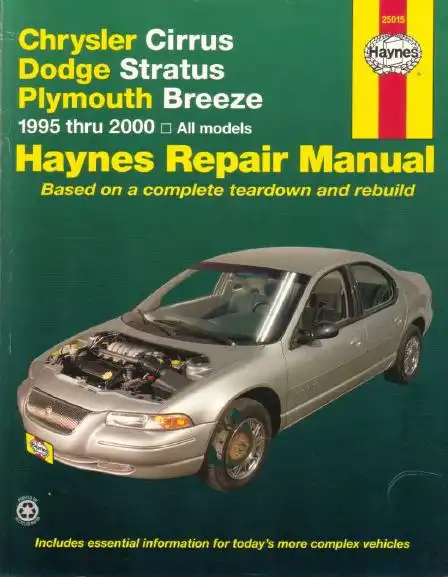 Chrysler Cirrus, Dodge Stratus, Plymouth Breeze 1995-2000. Repair Manual