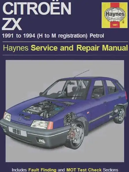 Citroen ZX. Ремонт та експлуатація