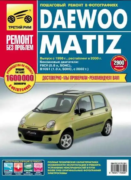 Daewoo Matiz з 1998. Покроковий ремонт у фотографіях