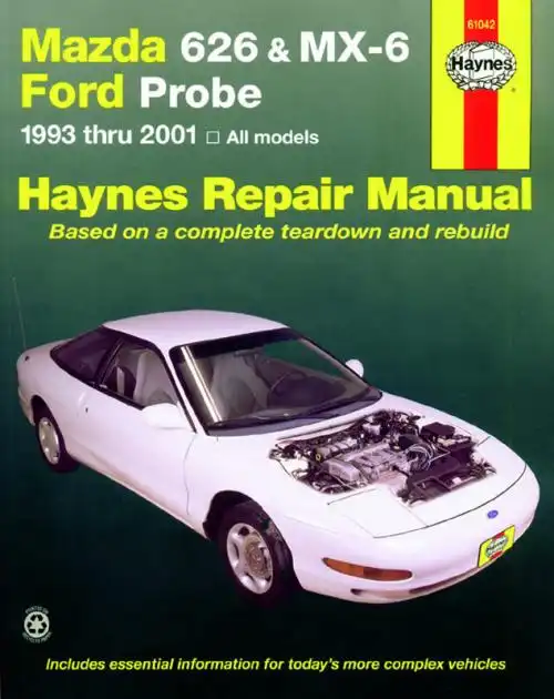 Ford Probe, Mazda 626, Mazda MX-6 1993-2001. Керівництво з технічного обслуговування та ремонту