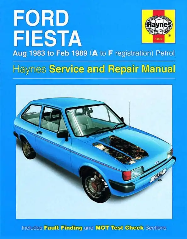 Ford Fiesta 1983–1989. Haynes service and repair manual