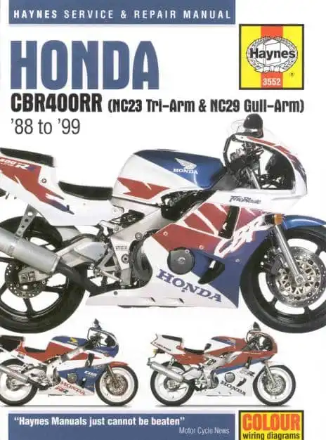 Honda CBR400. Service and repair manual
