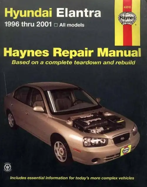 Hyundai Elantra 1996-2001. Керівництво з обслуговування та ремонту