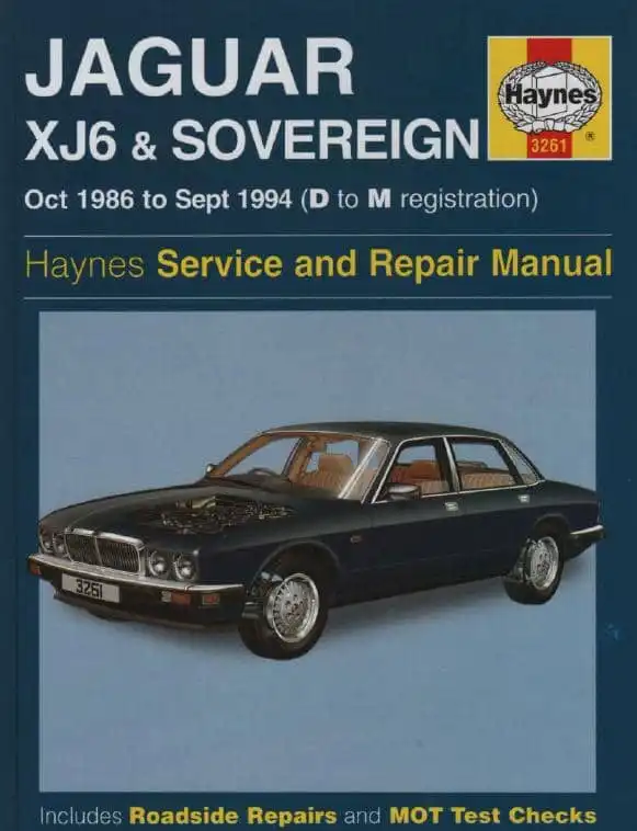 Jaguar Xj6, Sovereign 1986-1994. Service and repair manual