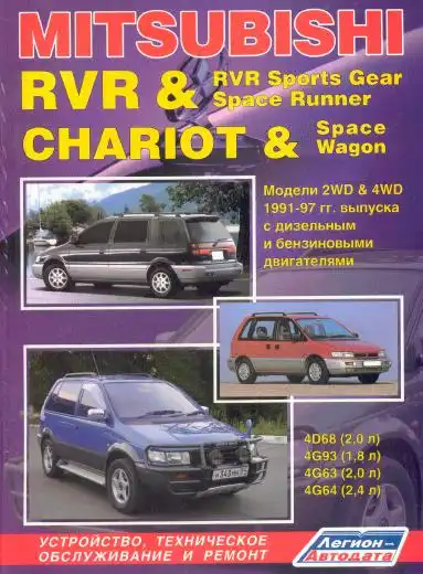 Mitsubishi RVR, Chariot 1991-1997. Будова, технічне обслуговування та ремонт