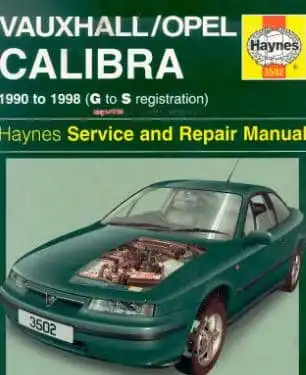 Opel Calibra 1990–1998. Керівництво з ремонту та обслуговування