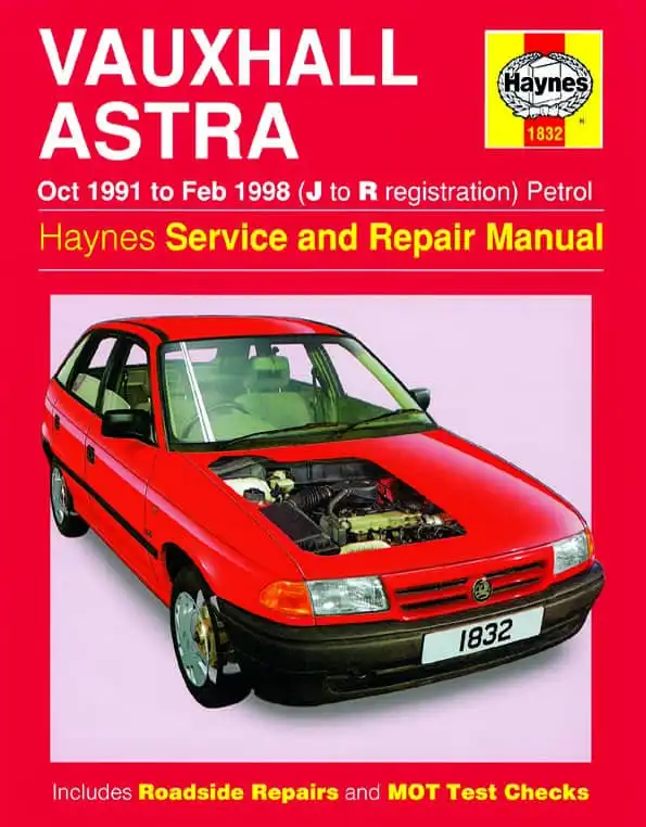Opel Astra 1991-1998. Керівництво з ремонту та експлуатації