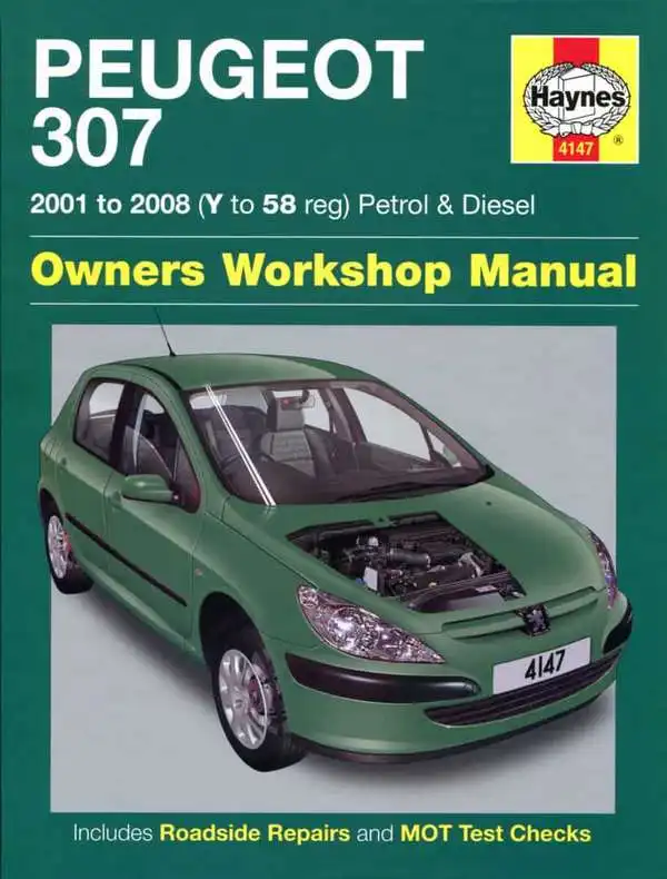 Peugeot 307 2001-2008. Owners workshop manual