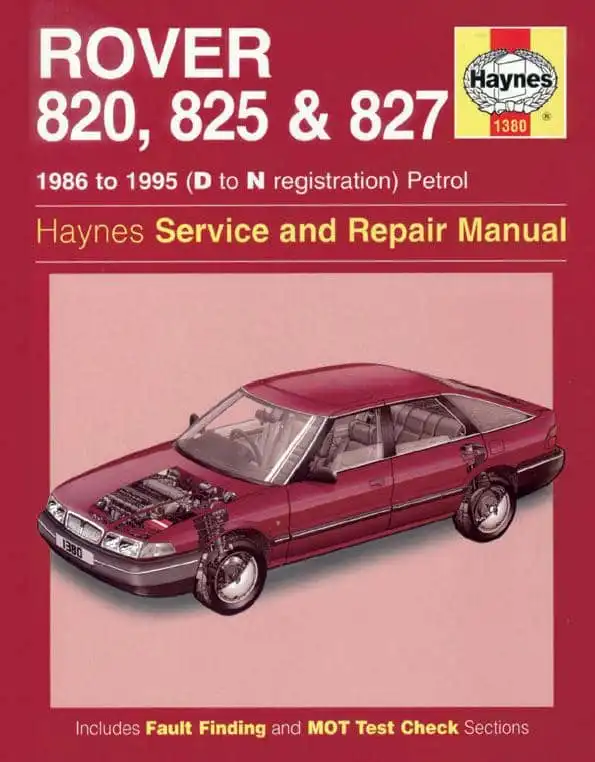 Rover 820, 825, 827 1986-1995. Service and repair manual