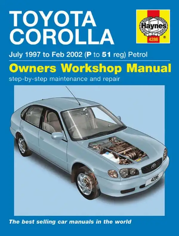 Toyota Corolla 1997-2002. Owners workshop manual