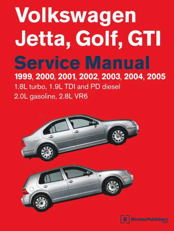 Volkswagen Golf, Jetta, GTI 1999-2005. Repair manual